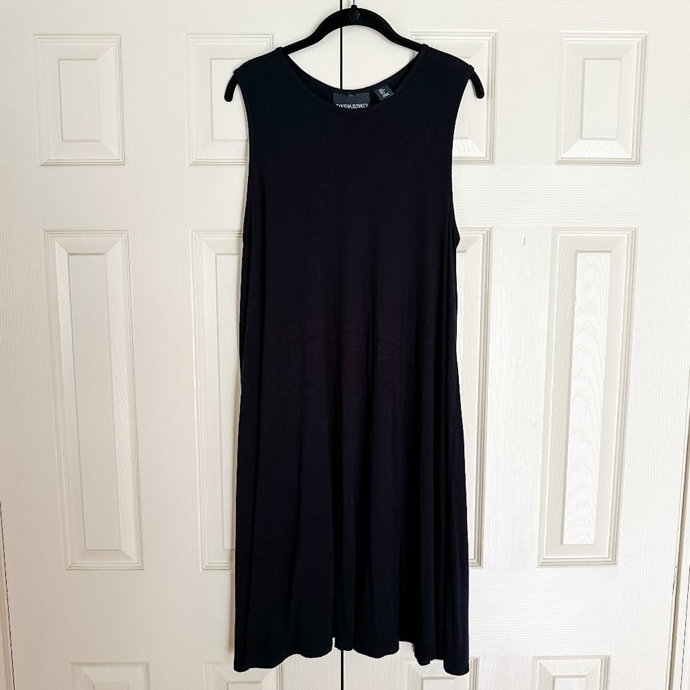 Cynthia Rowley Swing Dress - Black L